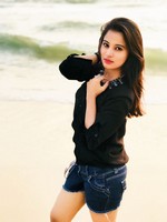 Anusha Rai Black Dress Photos
